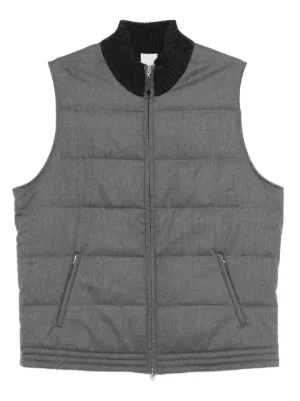 Jil Sander ウールベスト | グレー | FARFETCH JP