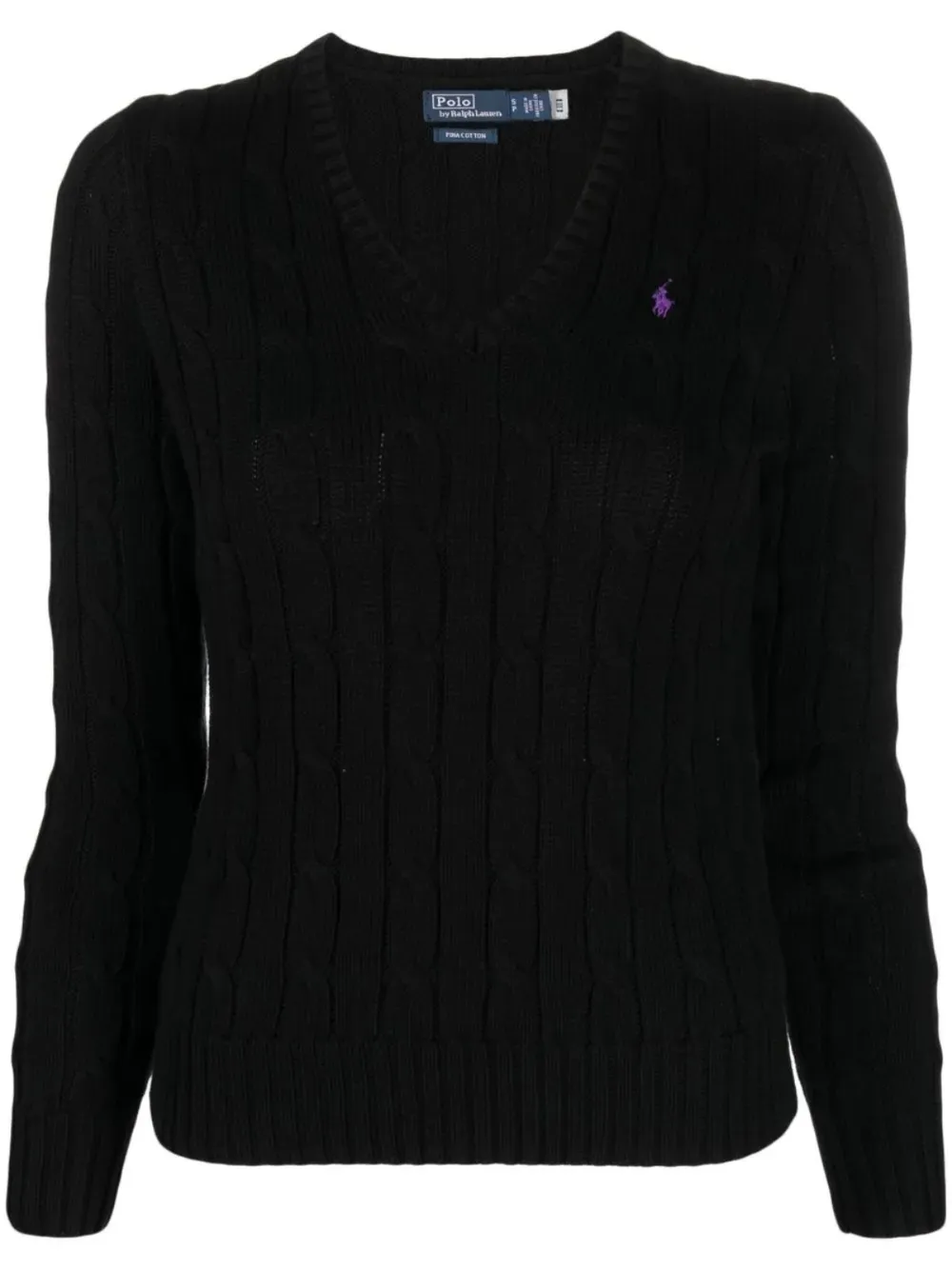 Polo Ralph Lauren cotton sweater | Black | Image 1