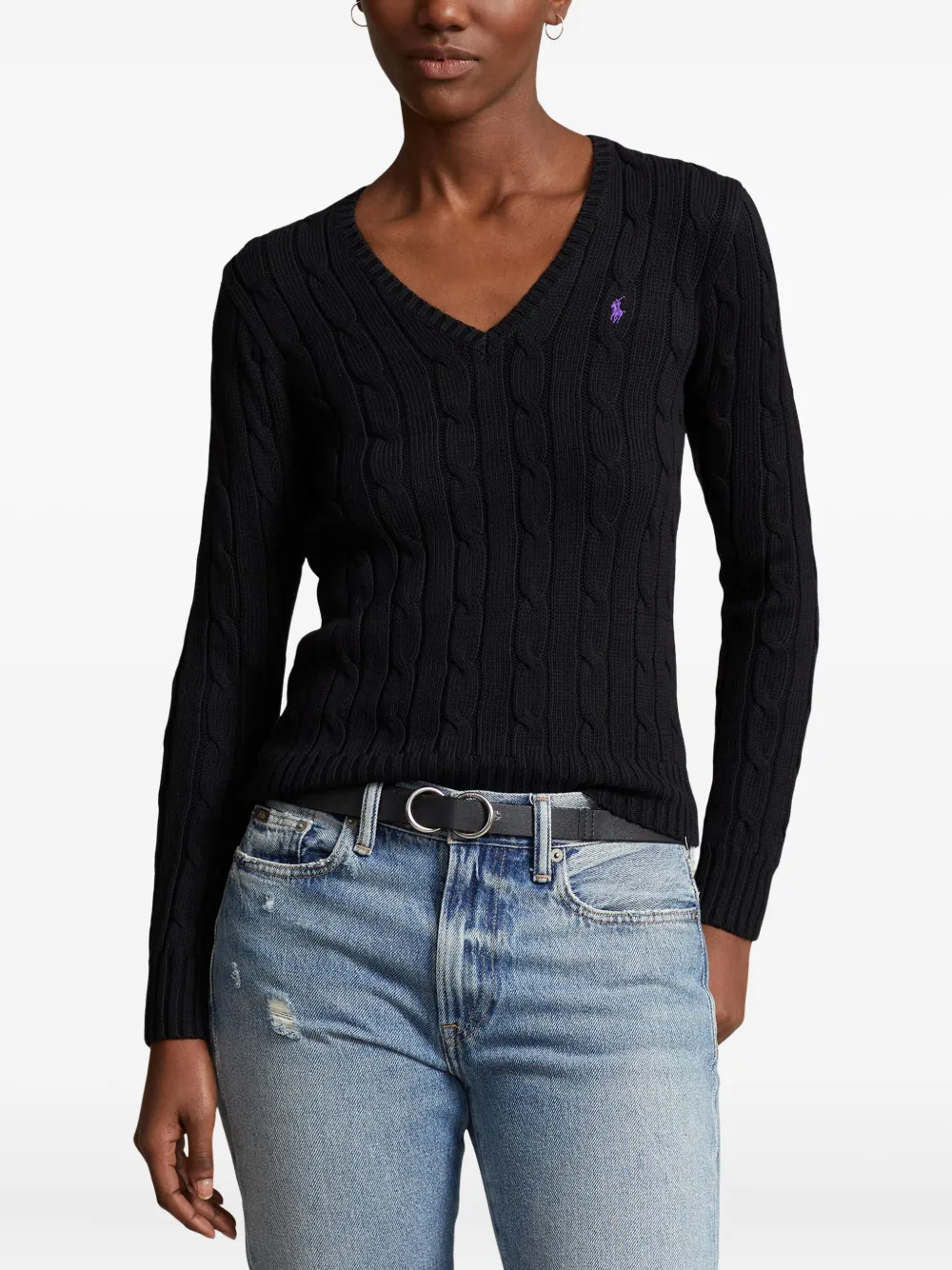 Polo Ralph Lauren Katoenen trui Zwart