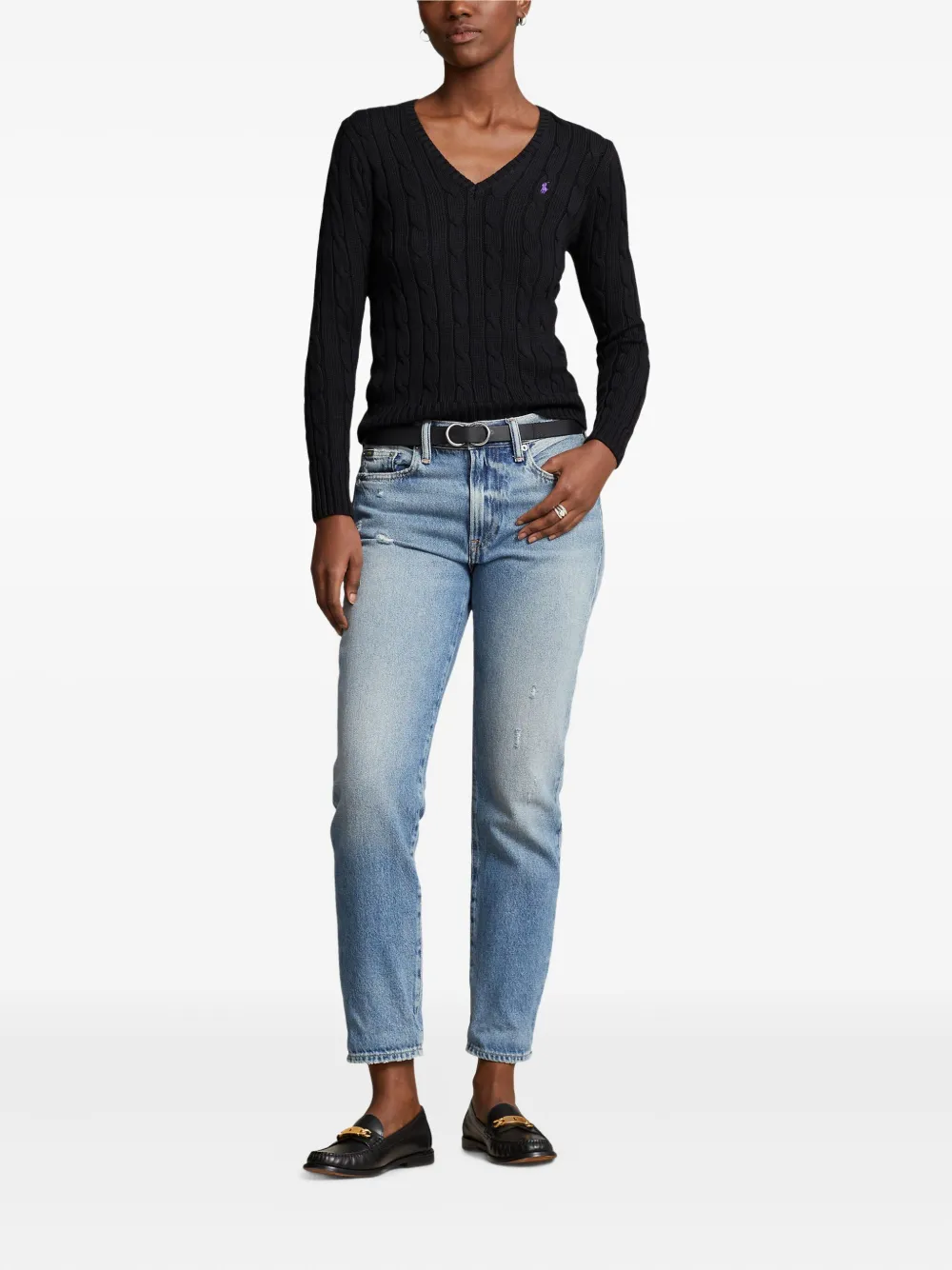 Polo Ralph Lauren Katoenen trui Zwart