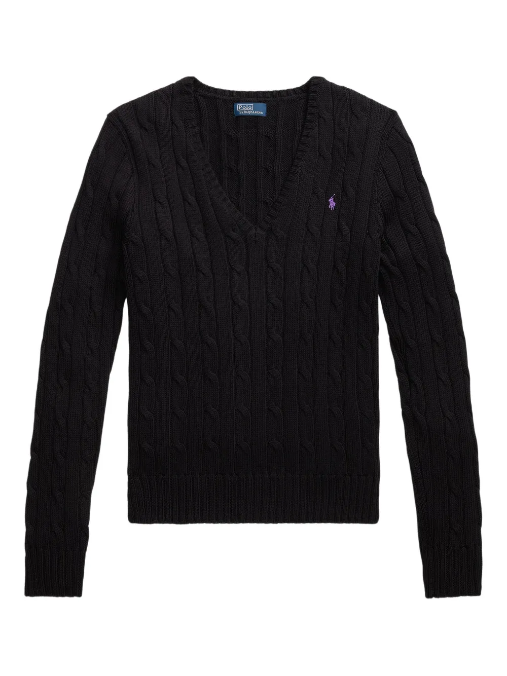 Polo Ralph Lauren コットン プルオーバー - ブラック Polo Ralph Lauren コットン プルオーバー - ブラック