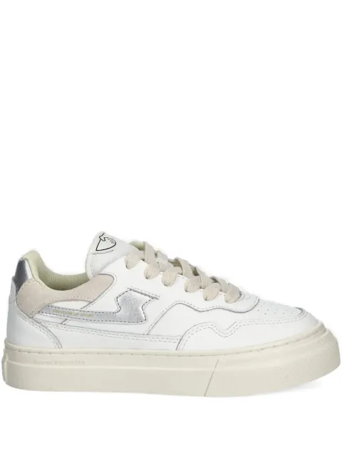 Stepney Workers Club  tenis de piel con agujetas