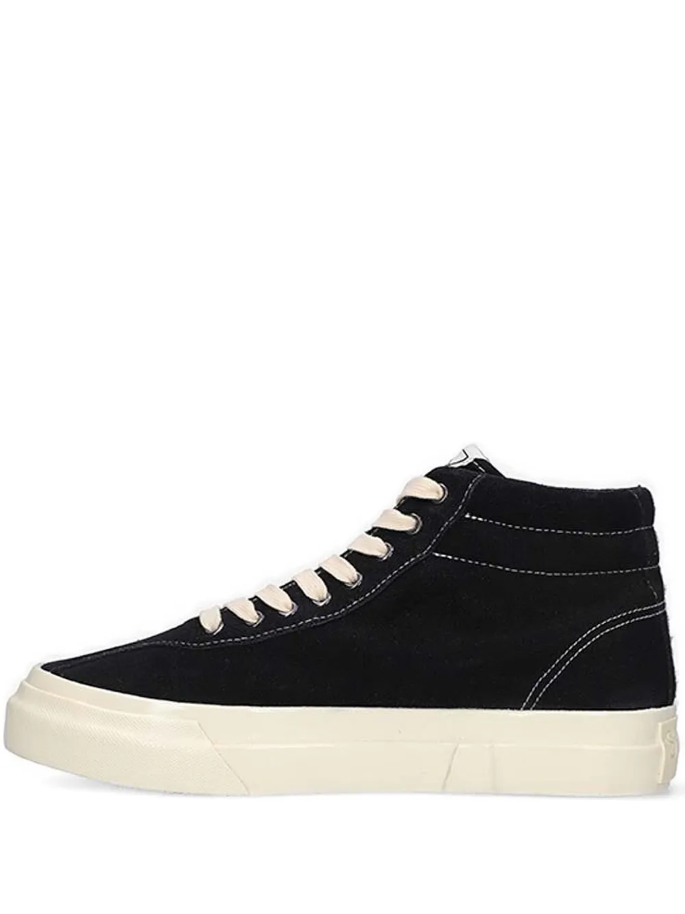 Stepney Workers Club Sneakers alte in pelle scamosciata | nero | Image 1