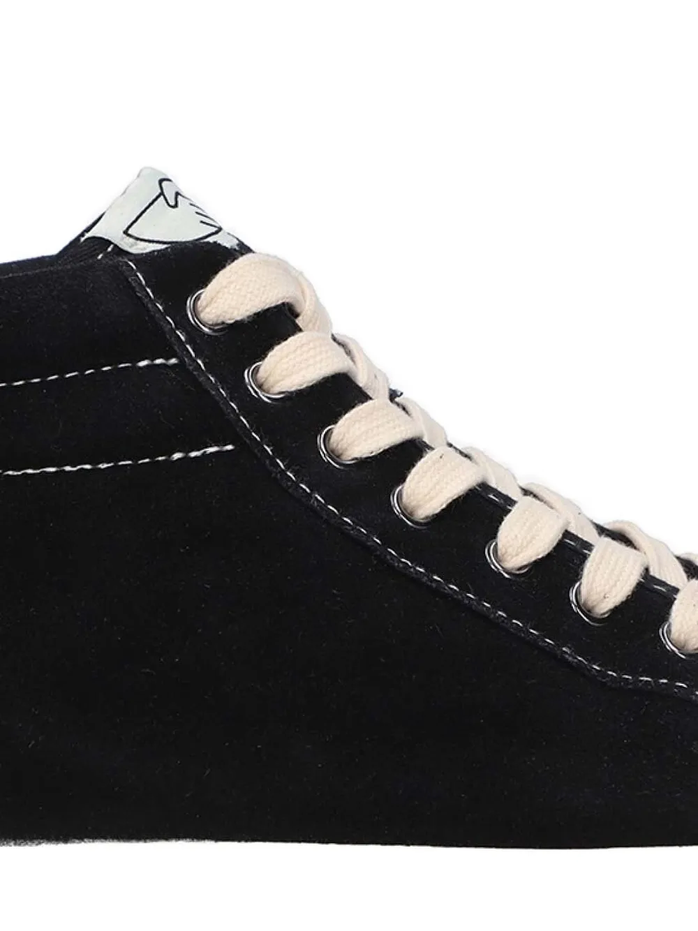 Stepney Workers Club Suede High-top Trainers In Black