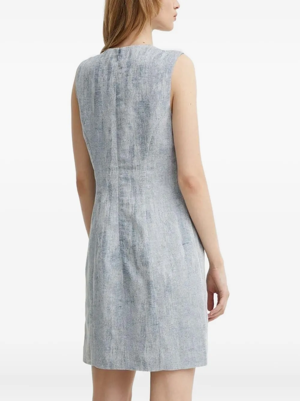 Tiger of Sweden sleeveless mini dress - Blauw