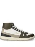 The Mercer Brand leather high-top sneakers - White