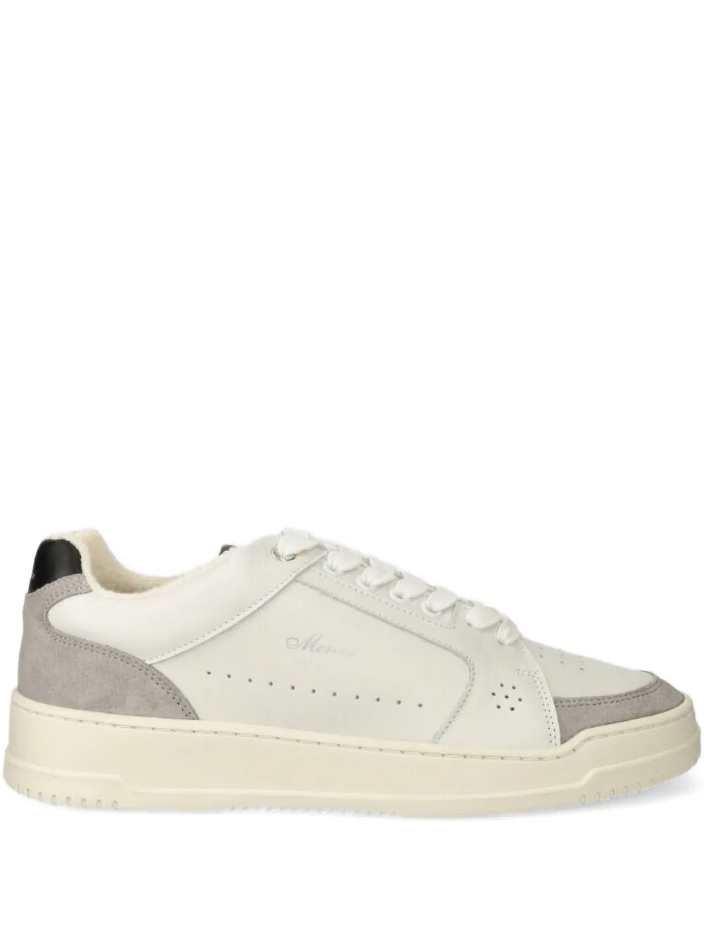 The Mercer Brand low-top trainers | White | Image 1