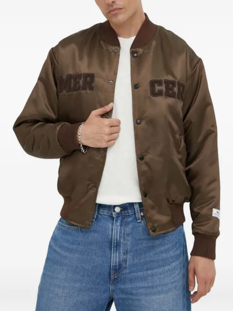 The Mercer Brand satin bomber jacket