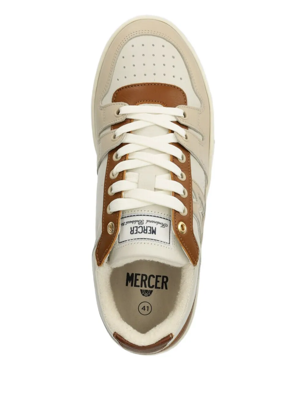 The Mercer Brand Panelled Low-top Sneakers