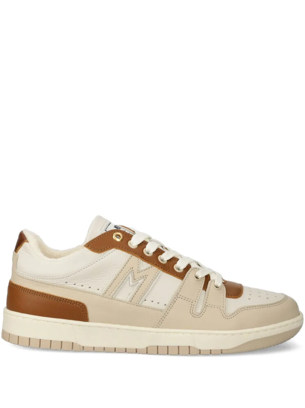 The Mercer Brand panelled low-top sneakers | White | Image 1