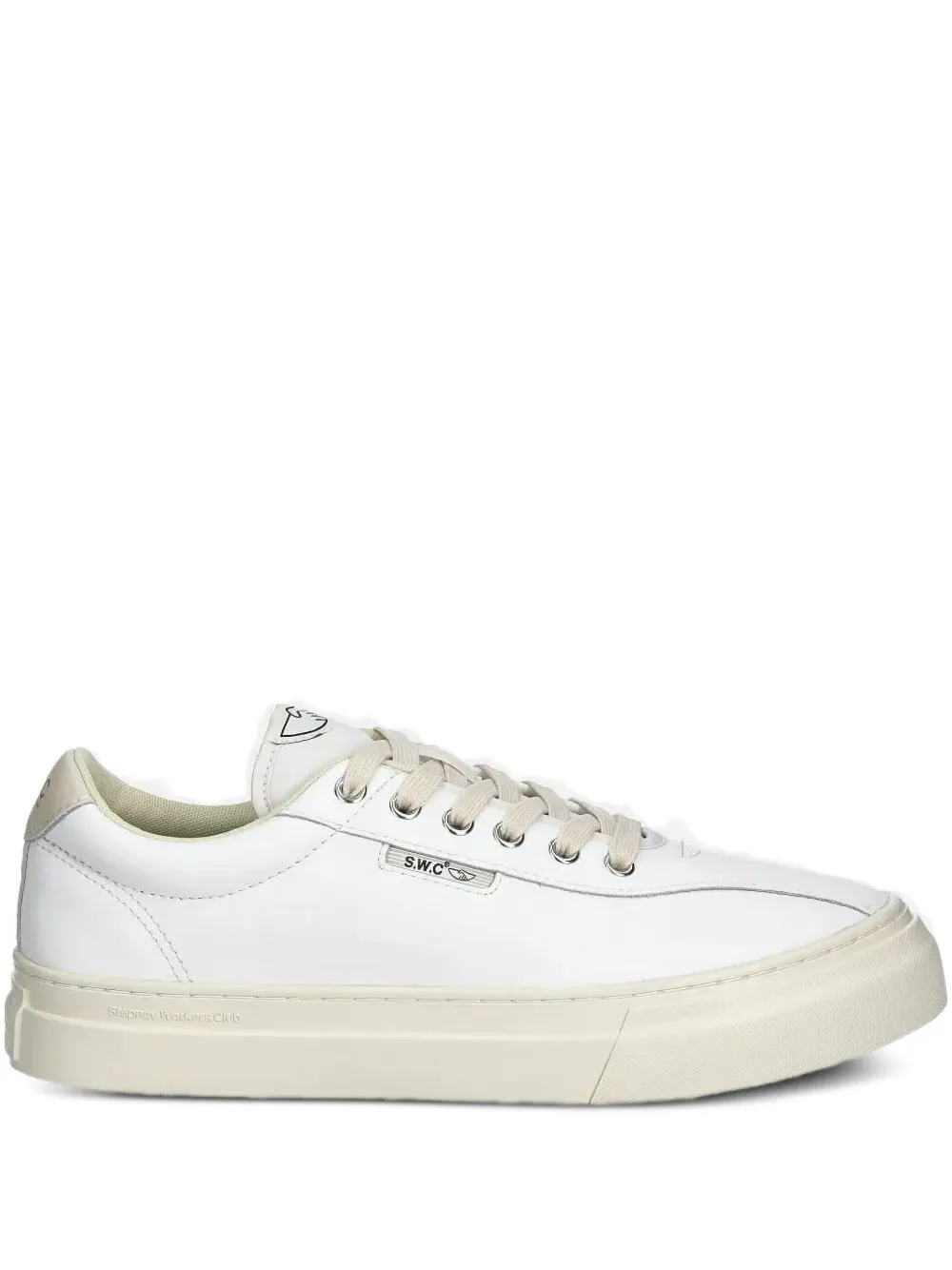 Stepney Workers Club leather lace-up sneakers | Image 1