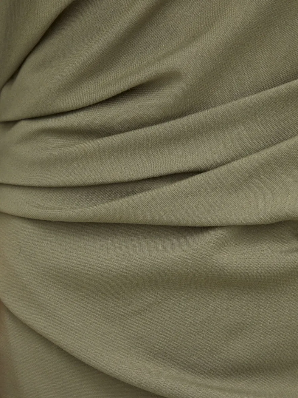 Tiger of Sweden Gedrapeerde midi-jurk met cropped mouwen Groen