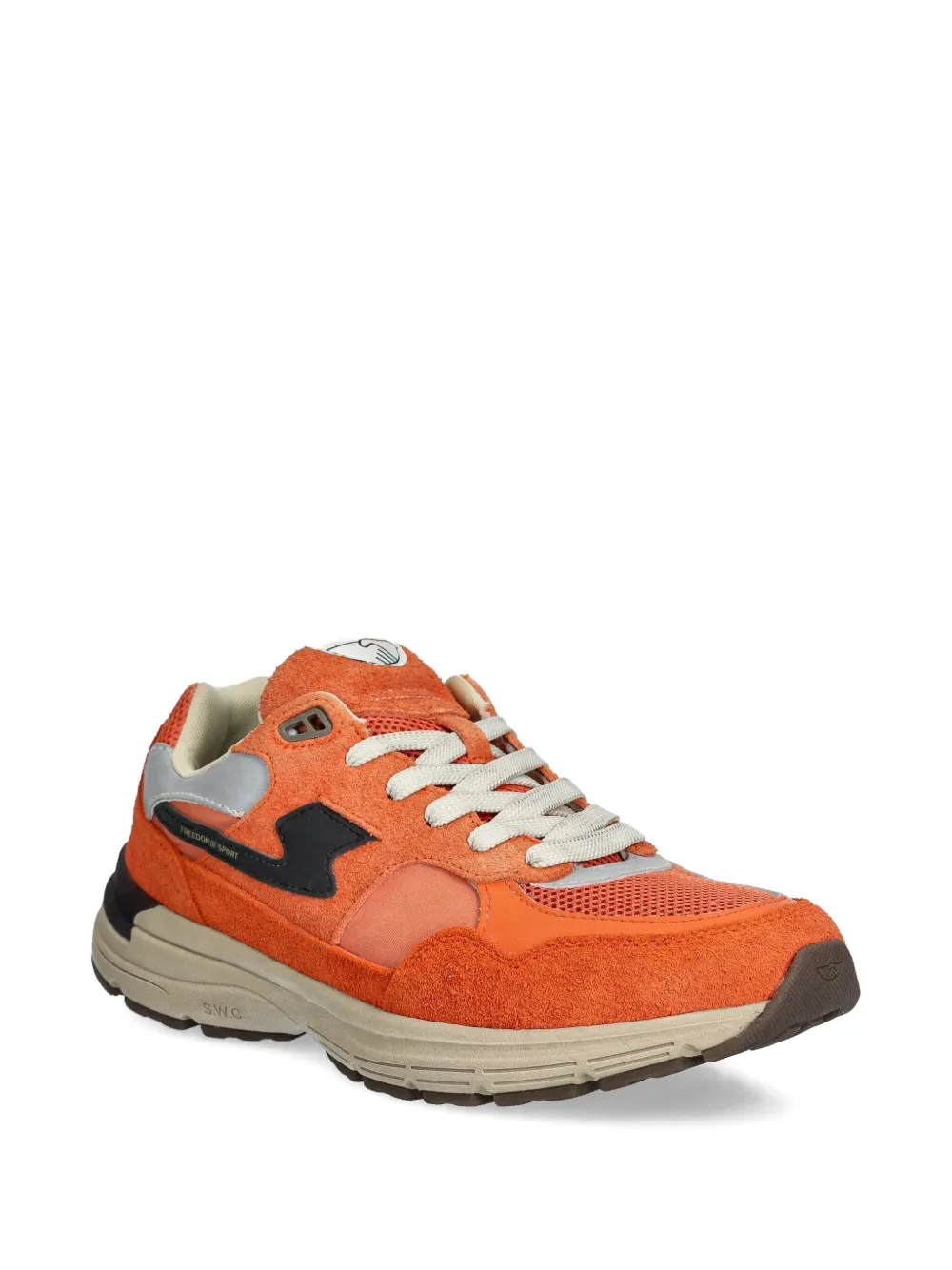 Stepney Workers Club suede-panelled running sneakers | Low-Tops | Image 2