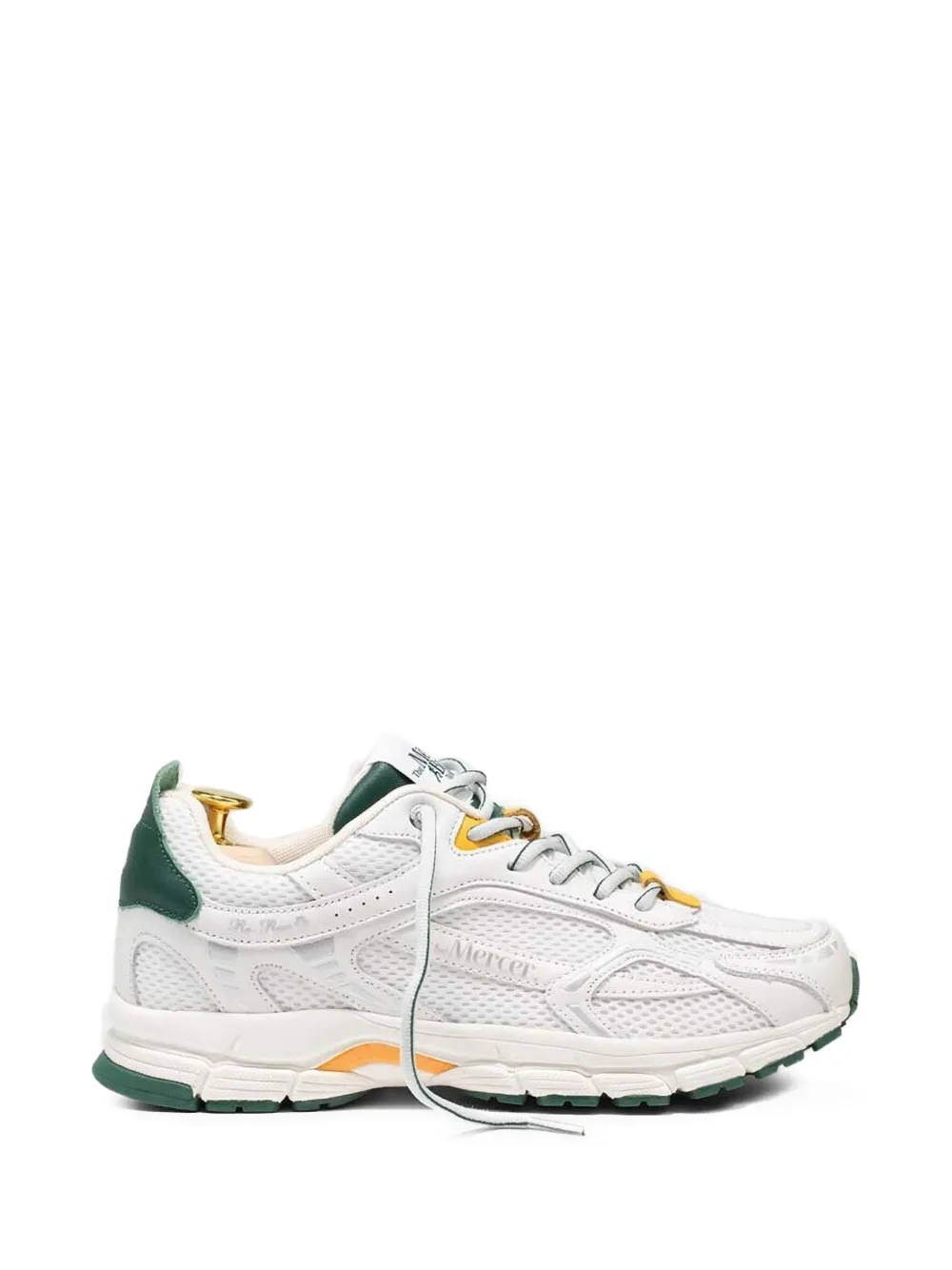 The Mercer Brand Low-top sneakers met vlakken Wit