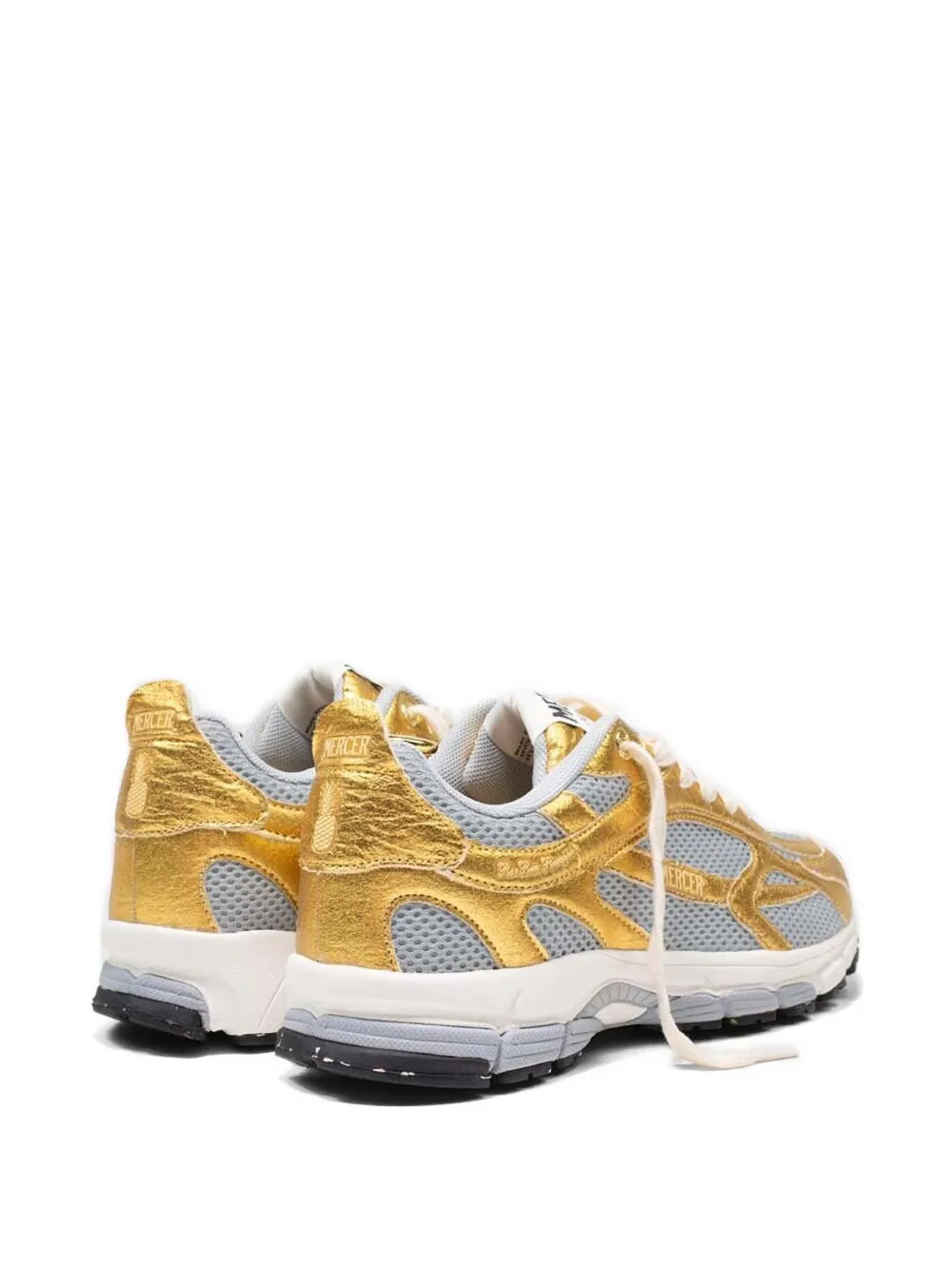 The Mercer Brand Metallic Mesh Sneakers