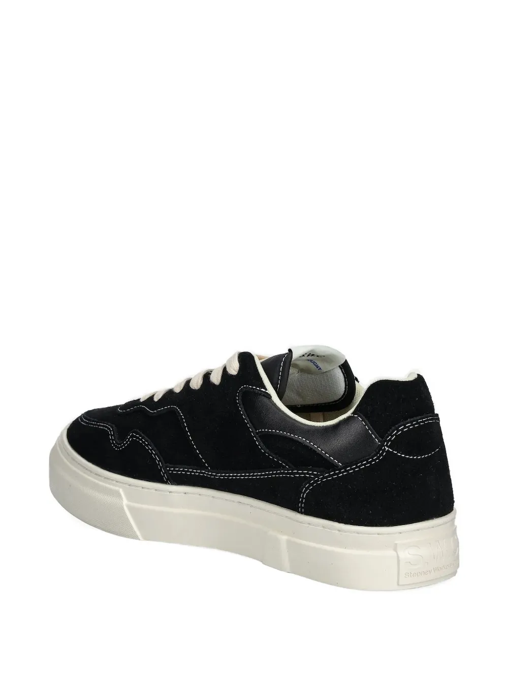 Stepney Workers Club suede leather sneakers | Low-Tops | Image 2