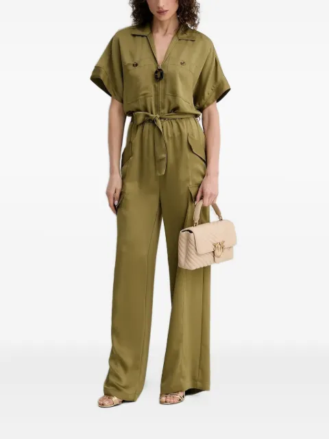 SIMONA CORSELLINI zip-fastening pocket jumpsuit