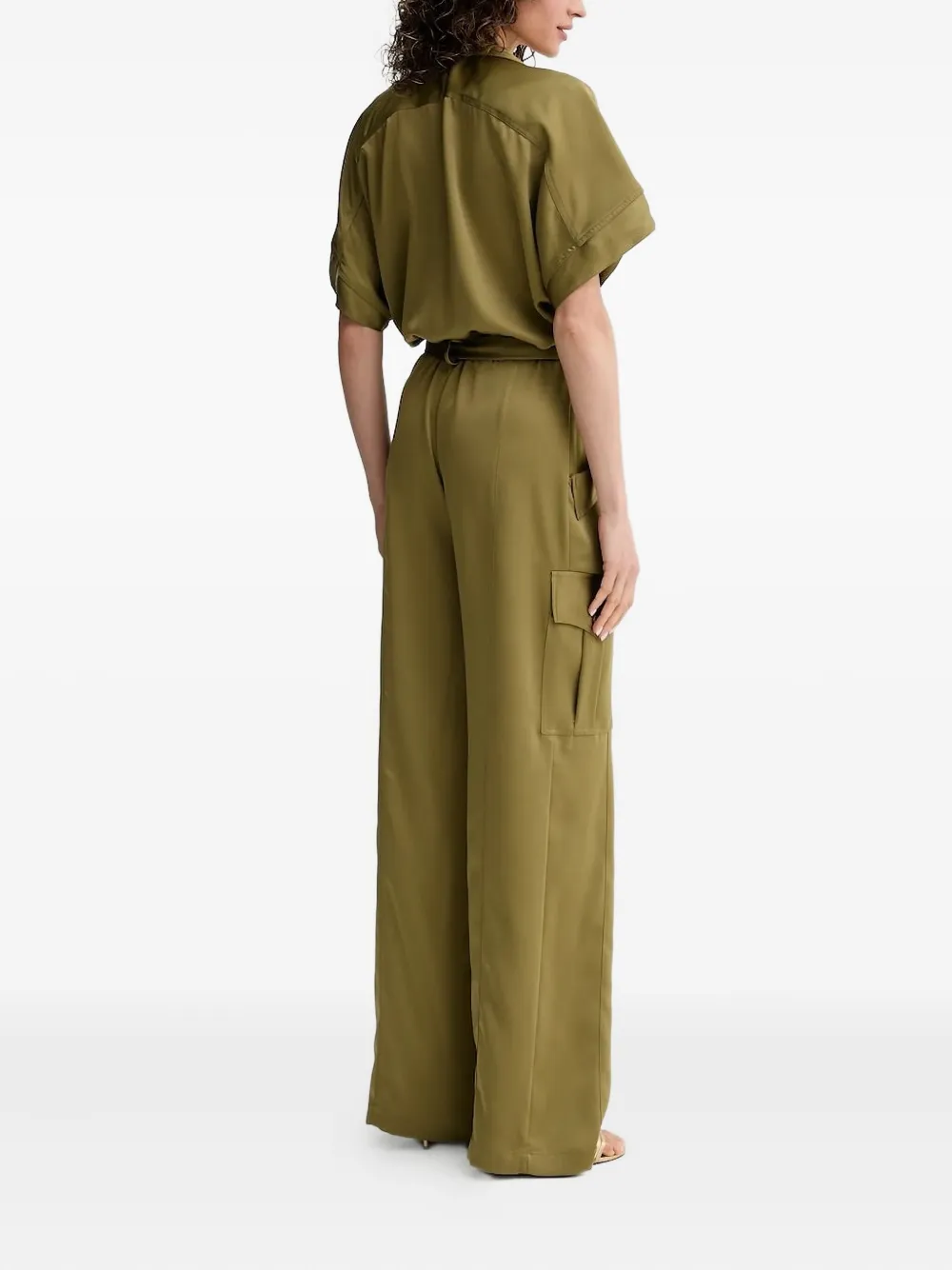 SIMONA CORSELLINI Jumpsuit met ritssluiting - Groen