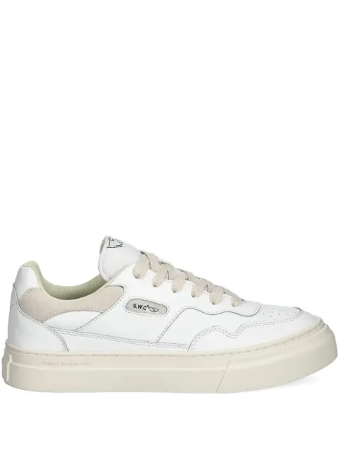Stepney Workers Club leather lace-up sneakers