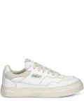 Stepney Workers Club leather lace-up sneakers - White