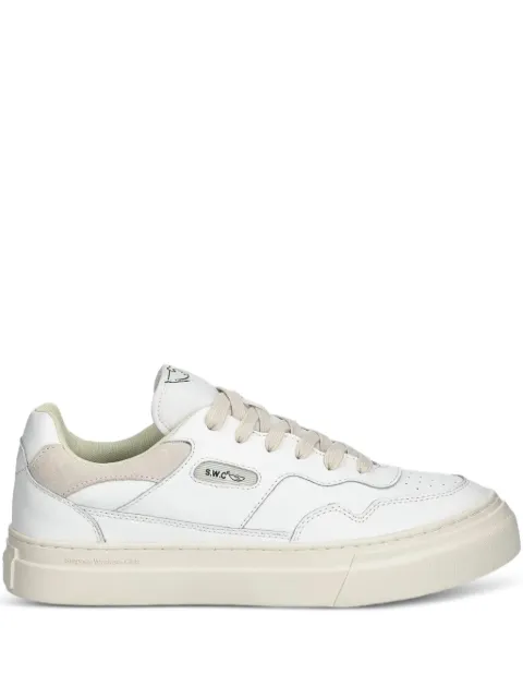 Stepney Workers Club leather lace-up sneakers