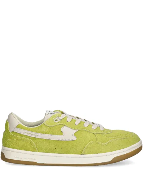 Stepney Workers Club suede court sneakers