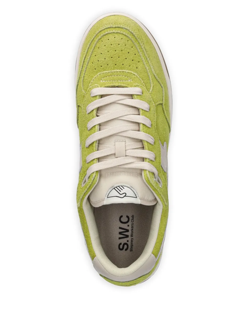 Stepney Workers Club Pro Cup 01 S-Strike suede sneakers Green