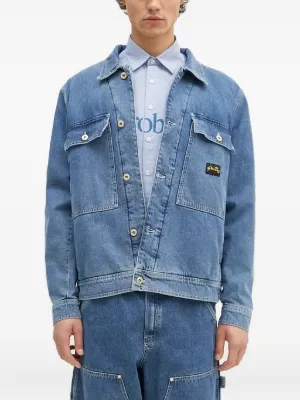 90s karl kani デニムジャケット 青 Karl Kani デニムジャケット