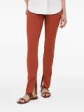 Tiger of Sweden split-hem slim-fit trousers - Orange