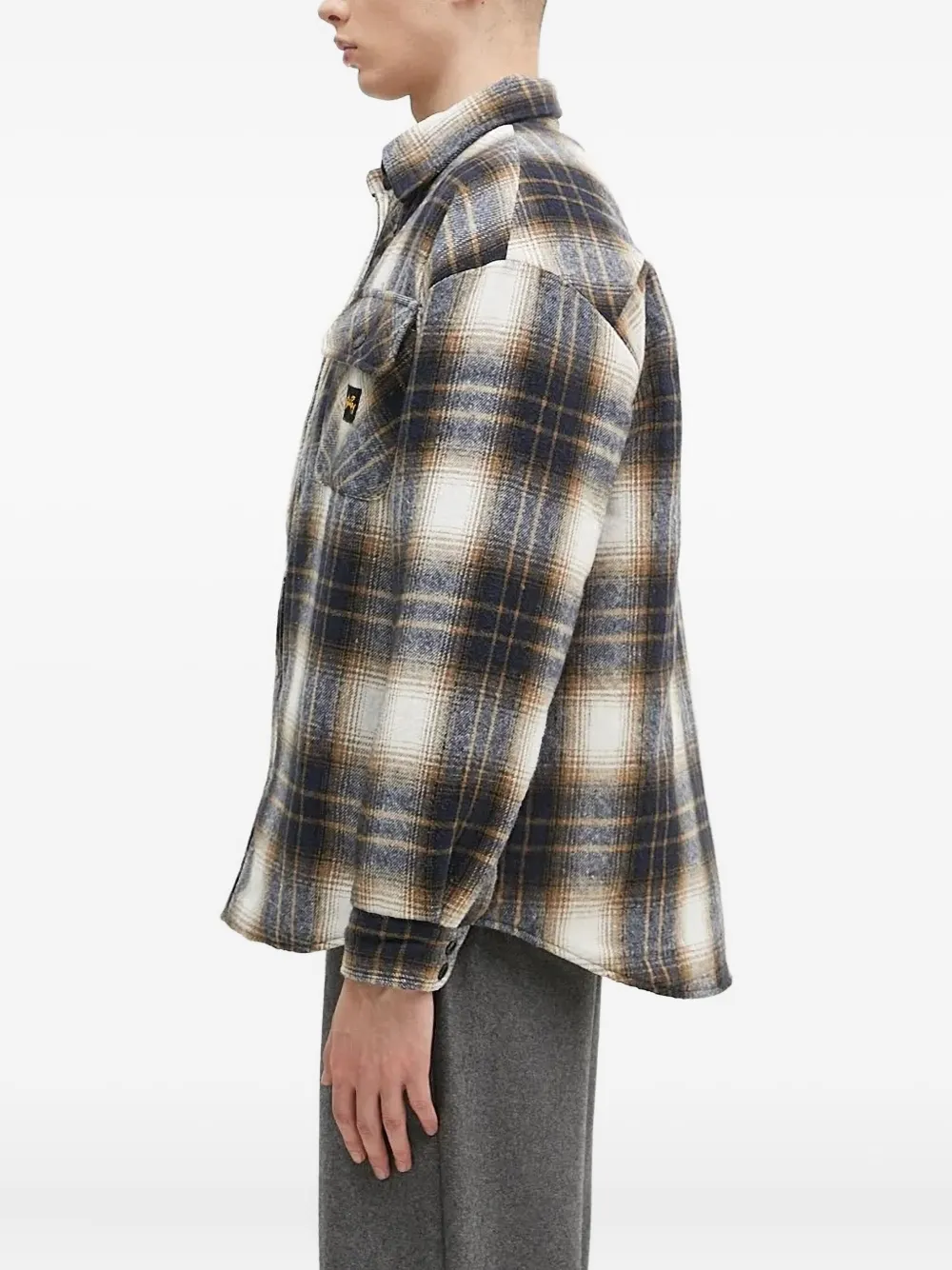 stan ray plaid-pattern shirt jacket | Shirt Jackets | Image 2