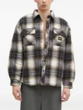 stan ray plaid-pattern shirt jacket - Blue