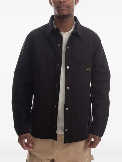 stan ray patch-pocket button-front jacket