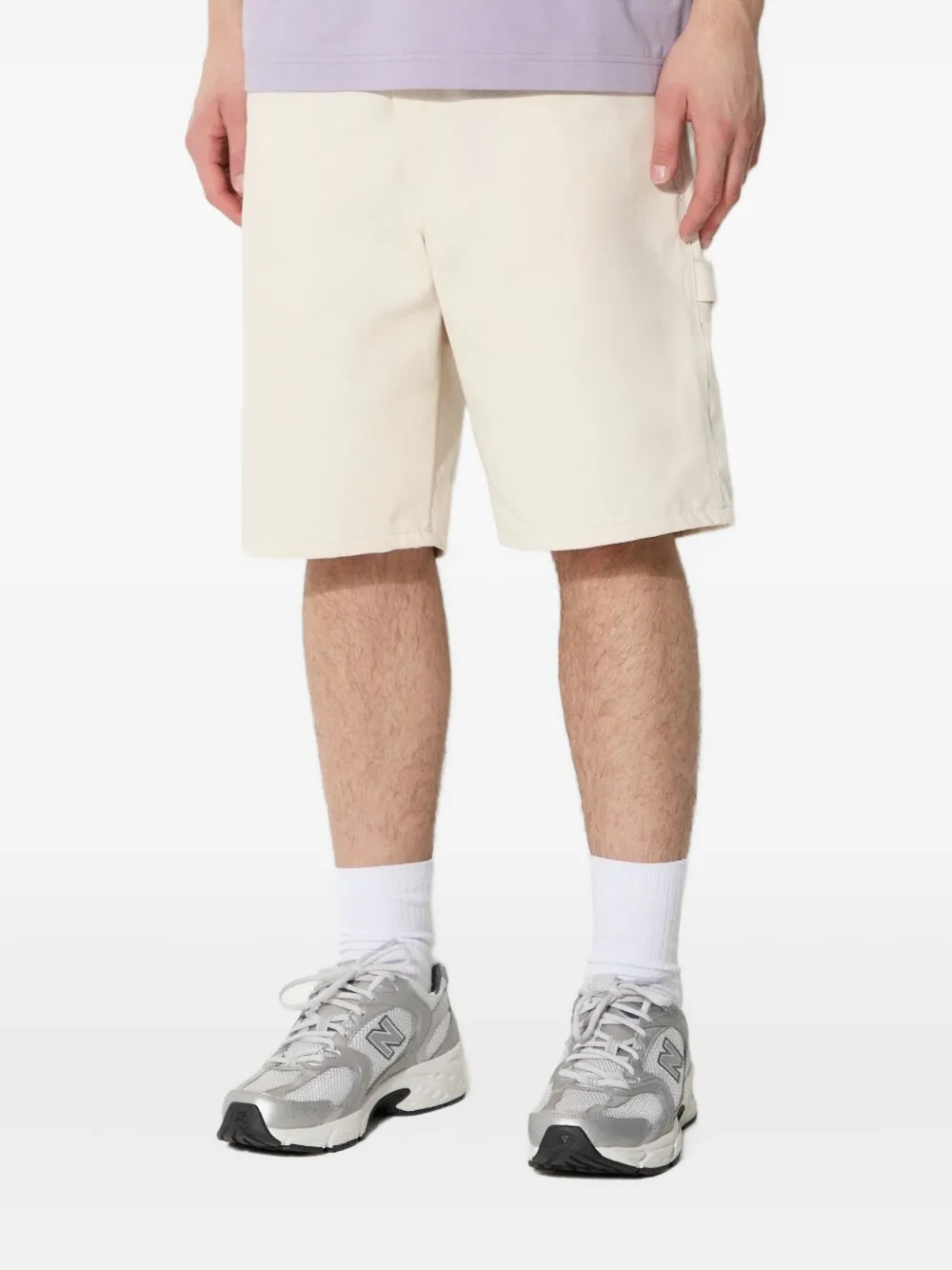 stan ray Bermuda shorts met cargo zak Wit