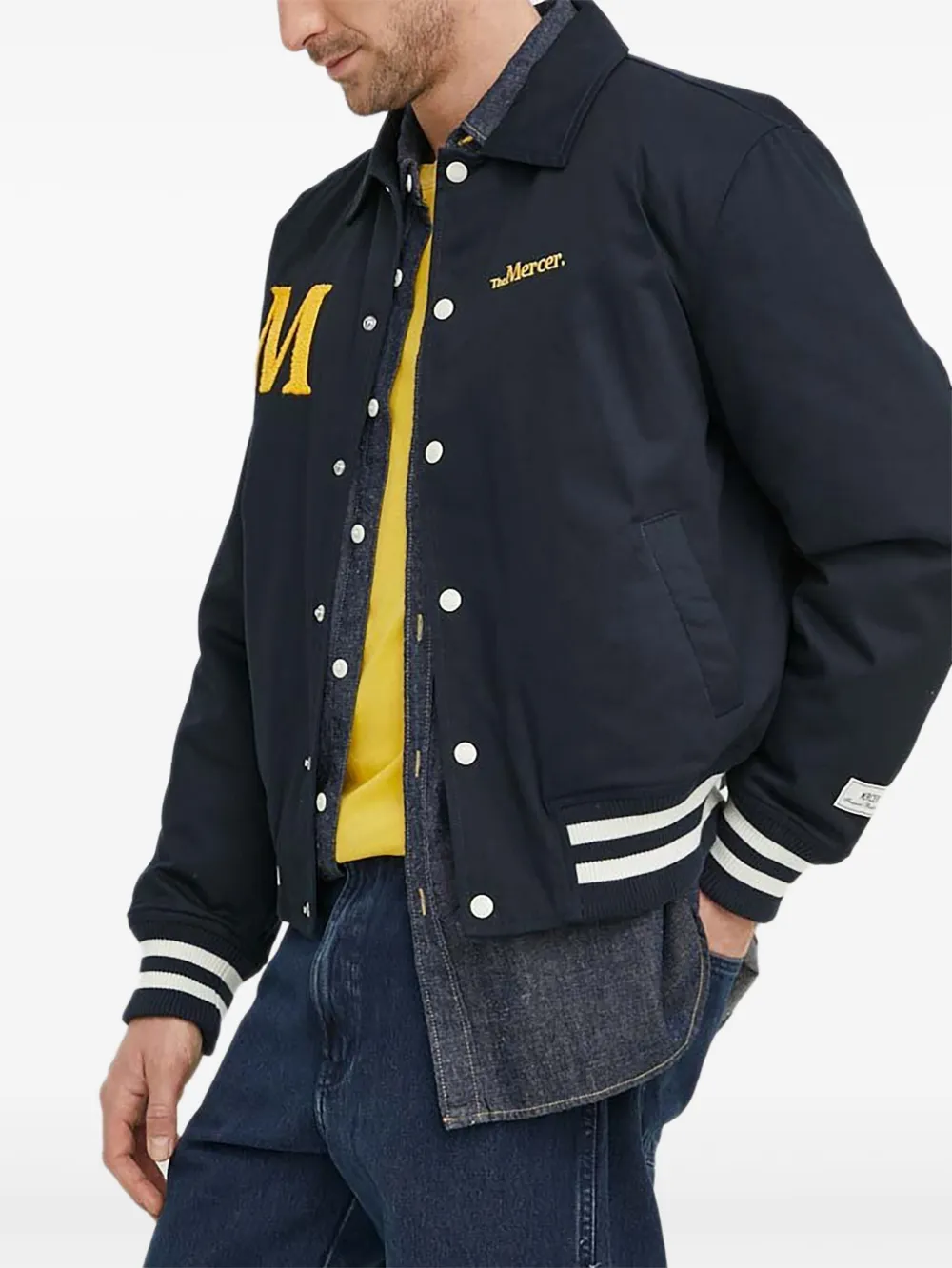 The Mercer Brand The Varsity Polo M-letter bomber jacket | Bomber Jackets | Image 2