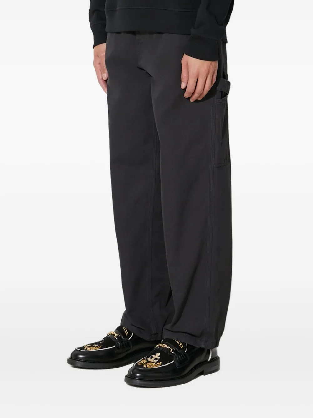 stan ray utility-pocket trousers | Black | Image 1
