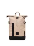 strellson roll-top buckle backpack - Neutrals