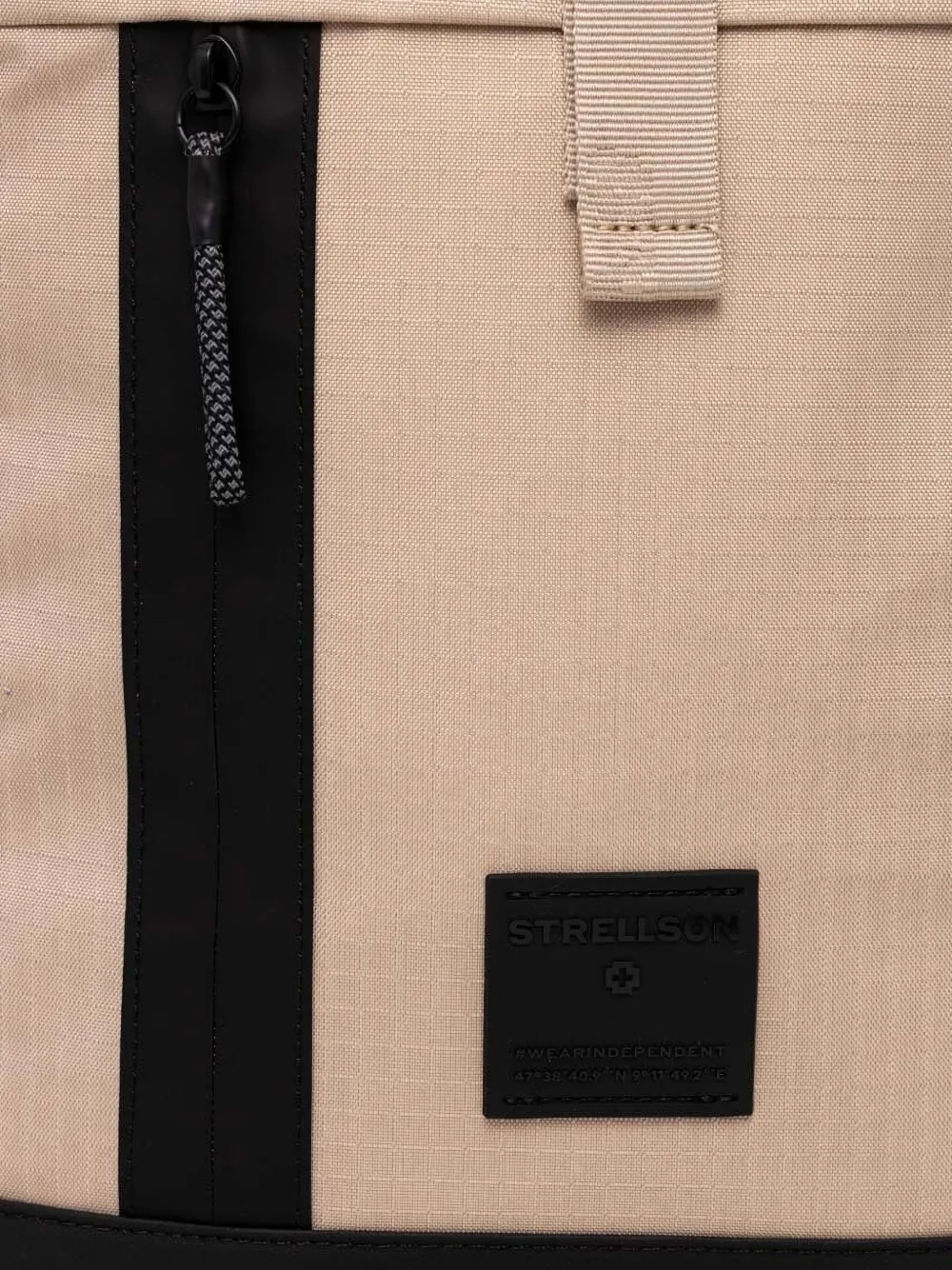 strellson Rugzak met gesp Beige