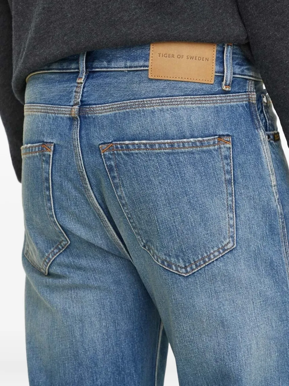 Tiger Of Sweden Straight-leg Jeans In Blue