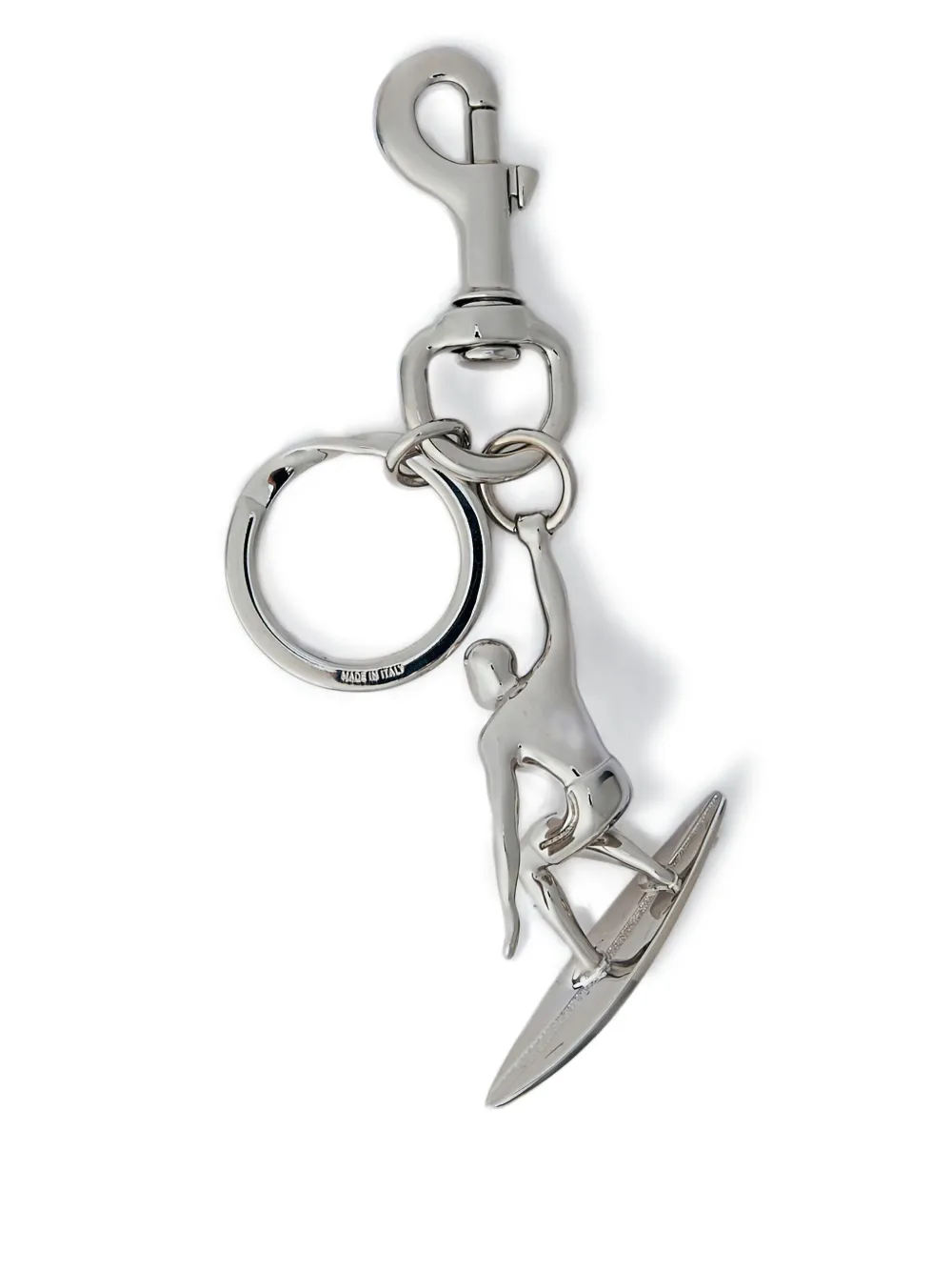 Gucci Surfer sleutelhanger Zilver