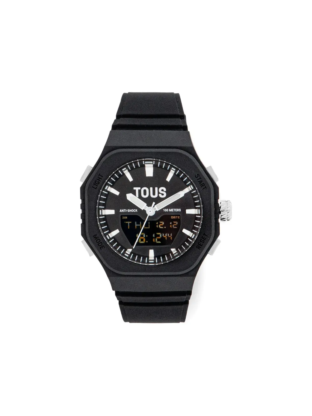 Tous Logo-detail Digital 40mm In Black