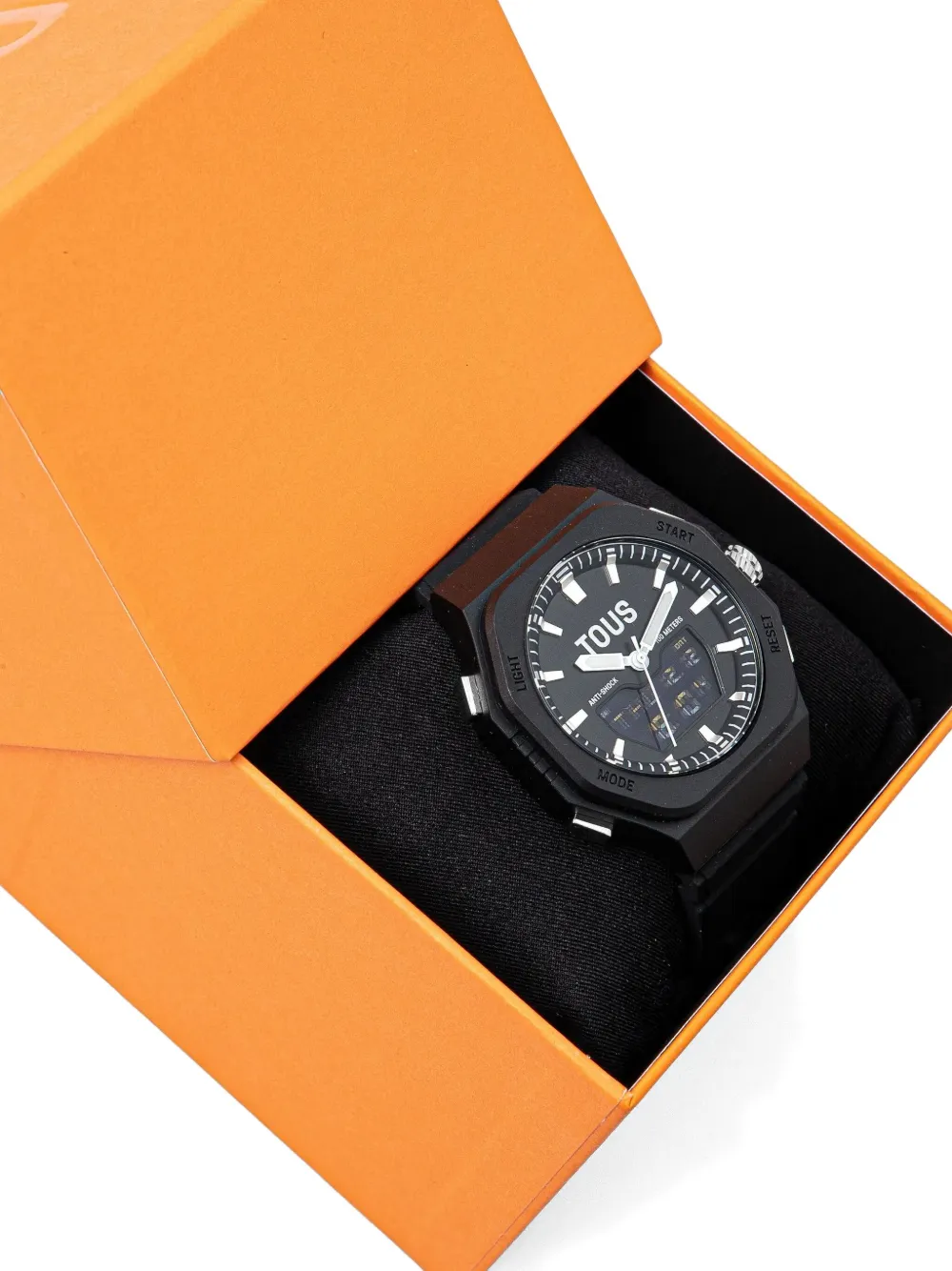 Tous Logo-detail Digital 40mm In Black