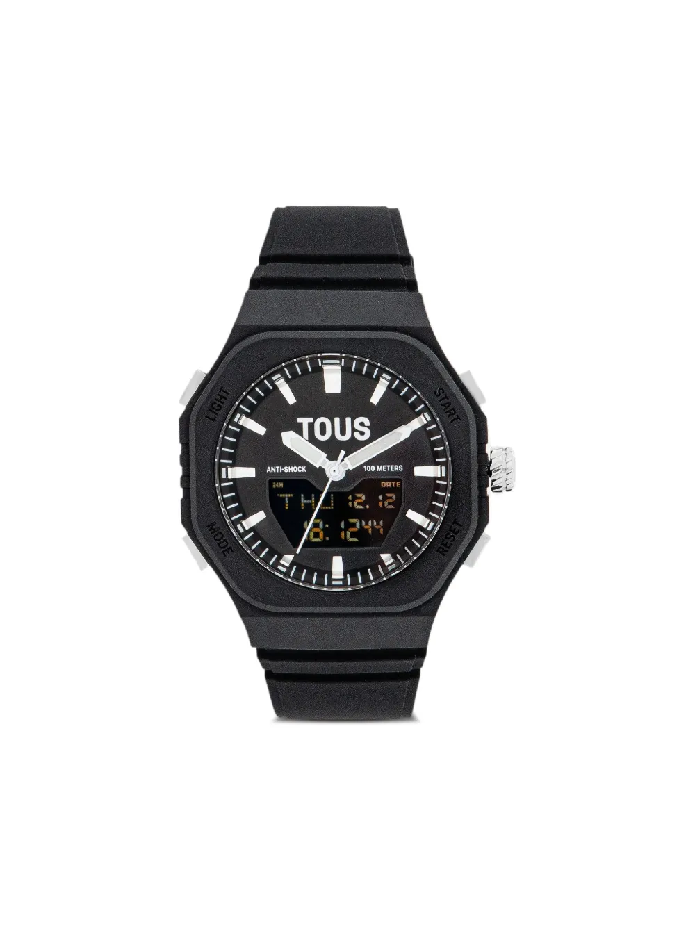 TOUS logo-detail digital 40mm | Black | Image 1