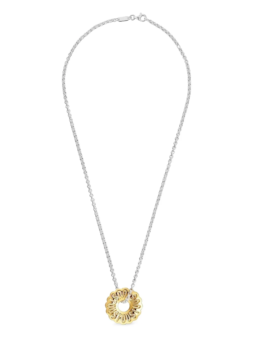 TOUS フローラル ネックレス - シルバートーン TOUS フローラル ネックレス - シルバートーン