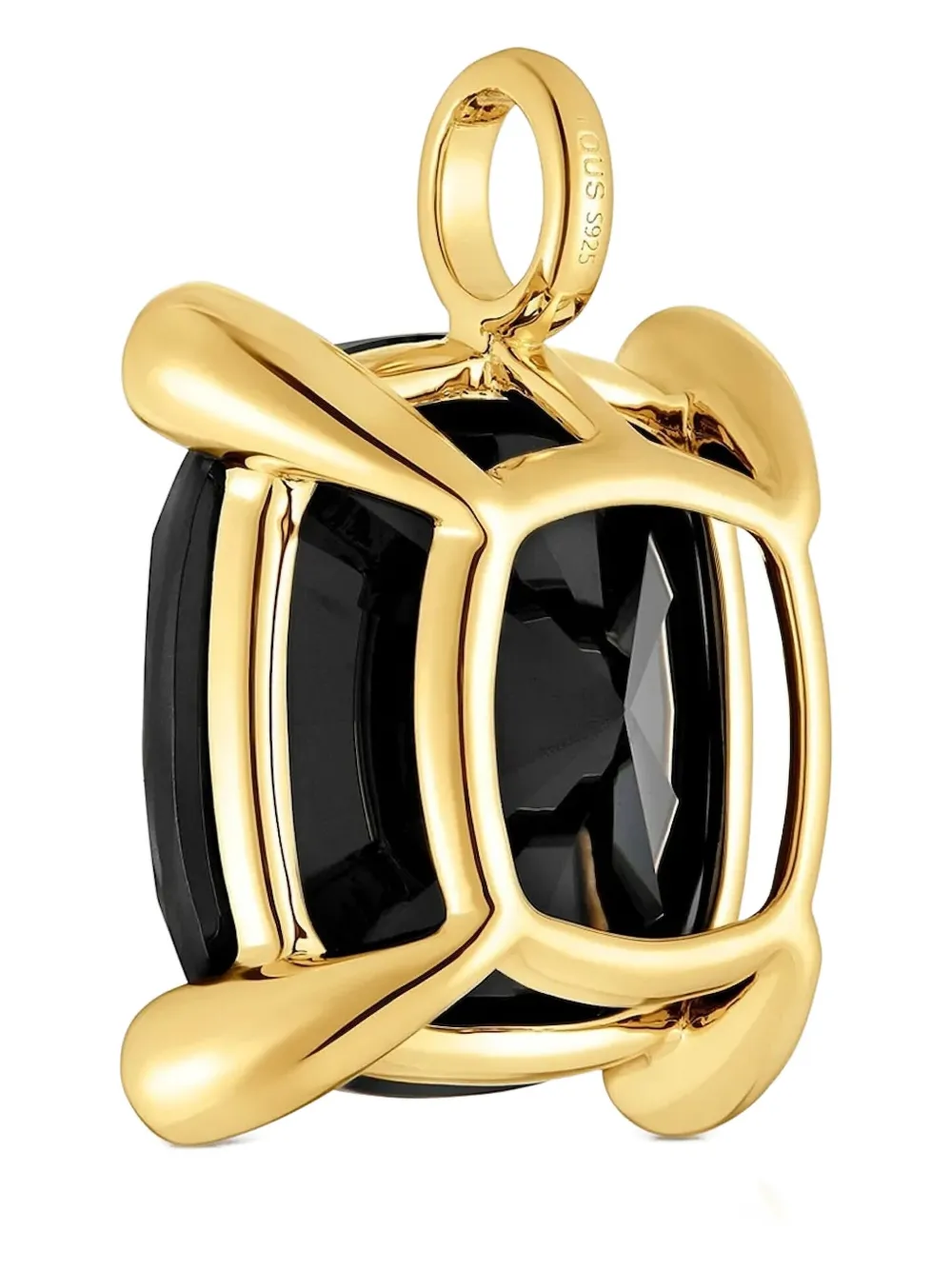 TOUS large onyx pendant - Goud