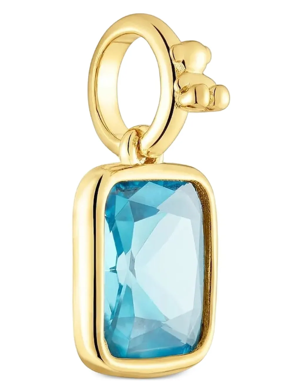 TOUS  square-stone pendant | Gold | Image 1