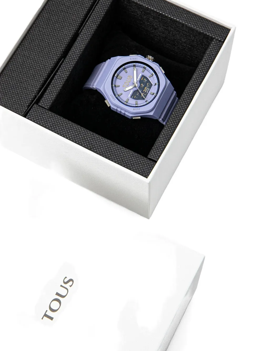 Tous Logo-detail Digital 38mm In Purple
