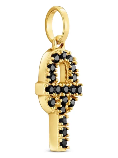 TOUS dije Manifesto en oro amarillo de 18kt con espinela negra