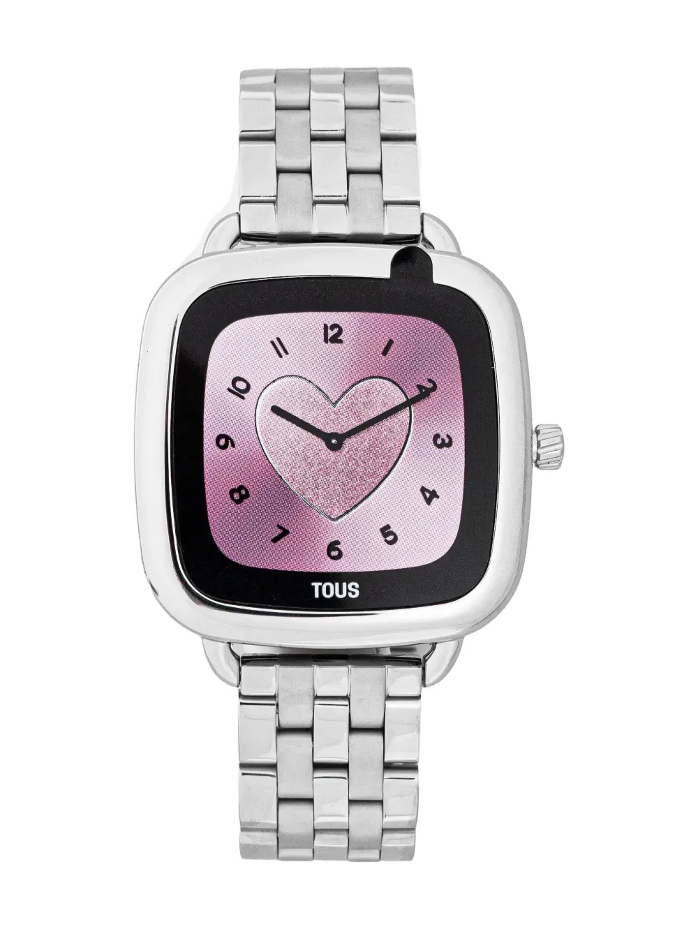 Tous Stainless Steel Heart 36mm In Metallic