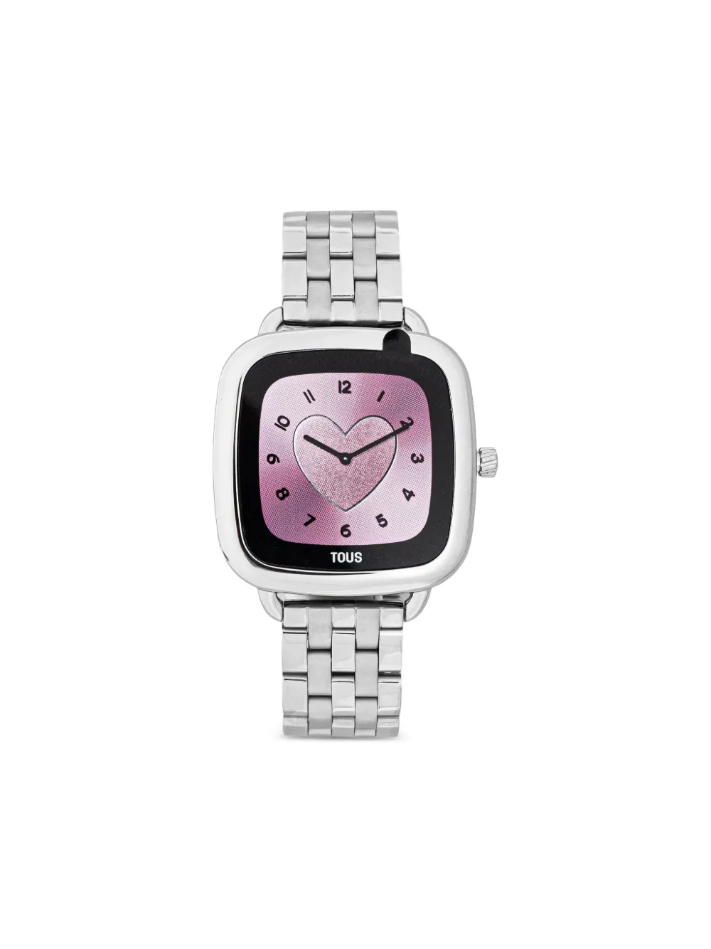 TOUS Stainless Steel Heart 36mm | Black | Image 1