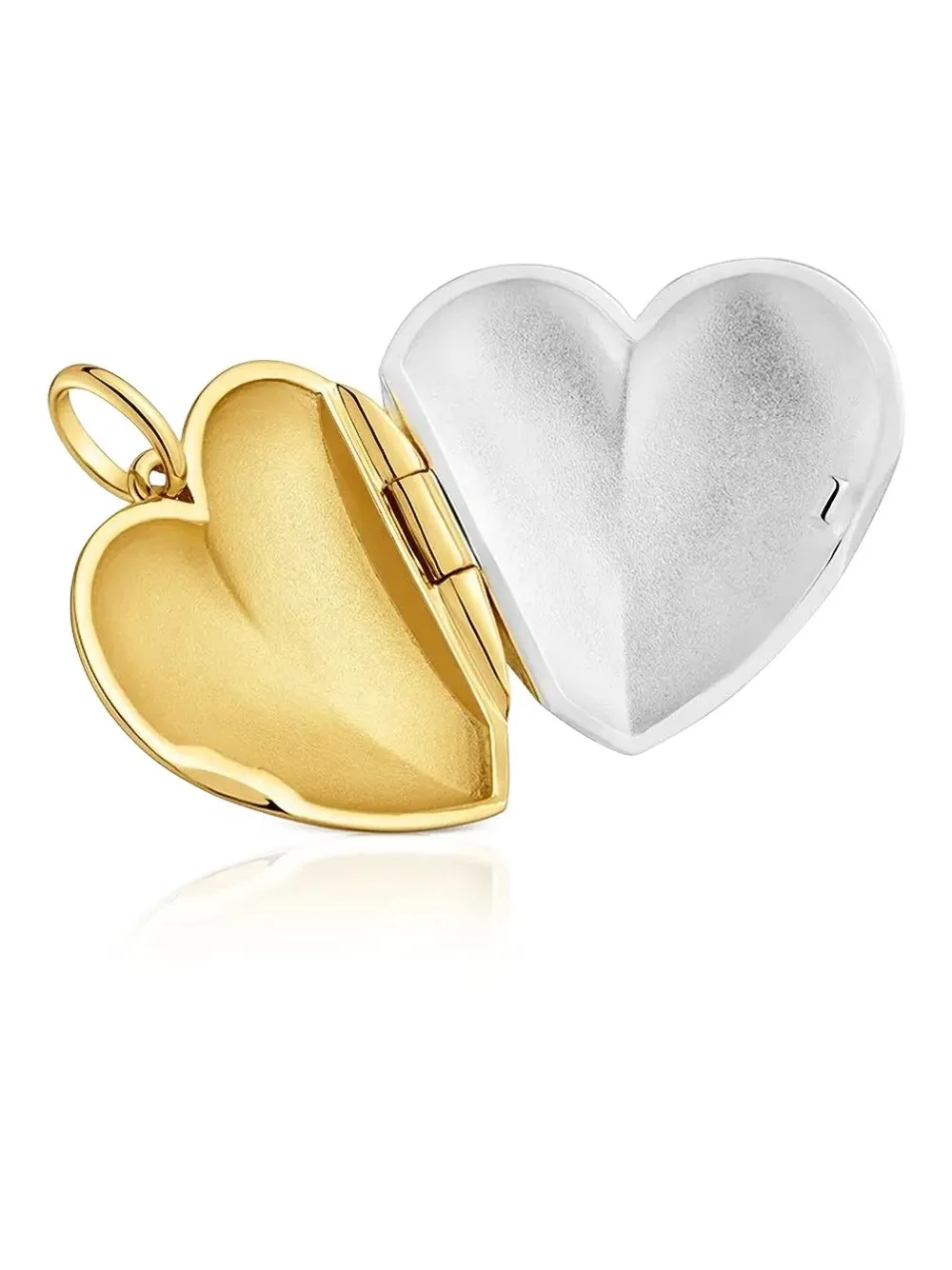 Tous Heart-shape Locket Pendant In Gold